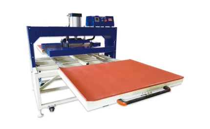Large Semi Automatic Double Position Heat Transfer Machine