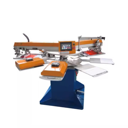 round shape screen printing machine