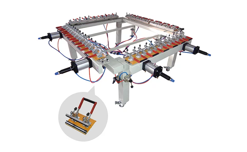 Automatic stretching machine Automatic stretching machine